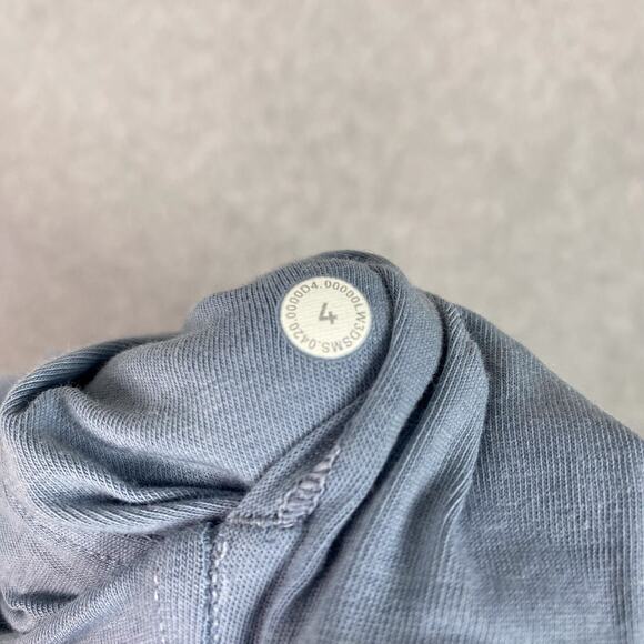 Lululemon Blue Wool Blend Whenever Crew Sherpa Pullover Size 4 - Picture 9 of 9